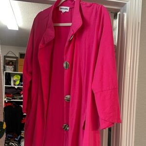 Neon Buddha Bright Pink Jacket